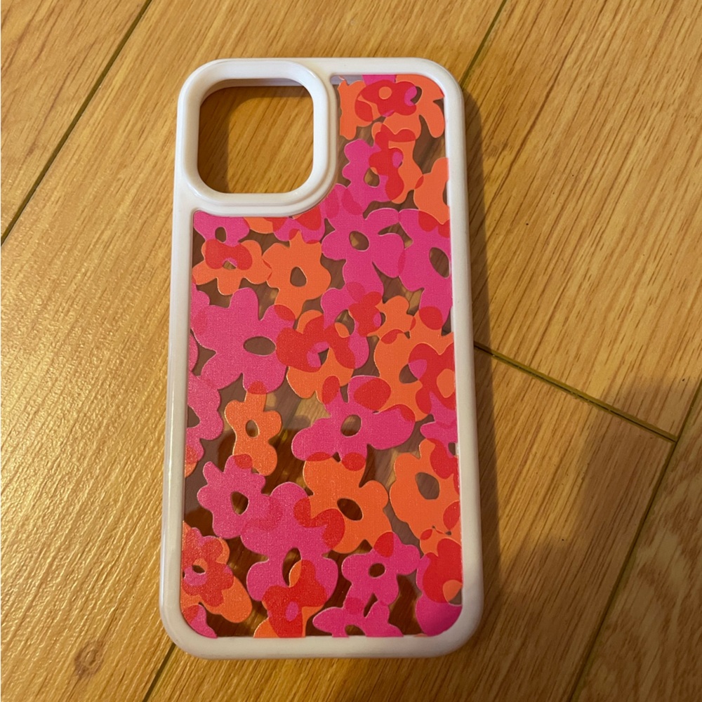 Floral Pink and Orange Phone Case